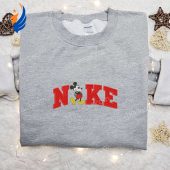 Mickey Mouse X Nike Embroidered Shirt Disney Characters Embroidered Hoodie Nike Inspired Embroidered Sweatshirt.jpg - demo10