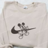 Mickey Mouse X Swoosh Embroidered Shirt Halloween Embroidered Shirt Disney Characters Embroidered Shirt Best Gift Ideas For Family 15.jpg - demo10