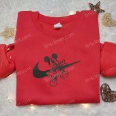 Mickey Mouse X Swoosh Embroidered Shirt Halloween Embroidered Shirt Disney Characters Embroidered Shirt Best Gift Ideas For Family 21.jpg - demo10