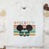 Mickey Sunglasses Wow Embroidered Shirt Disney Characters Embroidered Hoodie Best Gift Idea 1.jpg - demo10