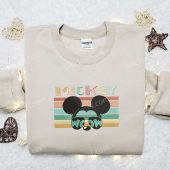 Mickey Sunglasses Wow Embroidered Shirt Disney Characters Embroidered Hoodie Best Gift Idea 3.jpg - demo10