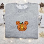 Mickey X Halloween Pumpkin Embroidered Shirt Disney Halloween Embroidered Shirt Best Halloween Gifts For Family 3.jpg - demo10