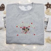 Mickeyloveland Embroidered Shirt Disney Characters Embroidered Shirt Valentines Day Embroidered Shirt 5.jpg - demo10