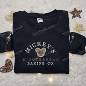 Mickeys Gingerbread Baking Co Embroidered Shirt Disney Characters Embroidered Hoodie Best Christmas Gifts For Family 5.jpg - demo10
