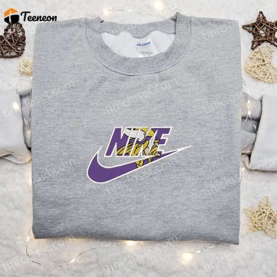 Minn Gift for Men Women Vikings x Nike Embroidered Shirt, NFL Sports Hoodie Nike Inspired Premium Quality| soulcals.com