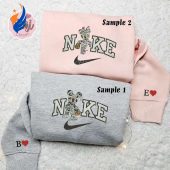 Minnie And Mickey Spooky Mummy X Nike Couple Embroidered Shirt Disney Characters Embroidered Hoodie Halloween Embroidered Sweatshirt.jpg - demo10