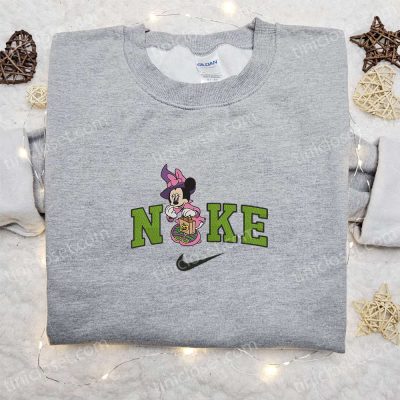 Minnie Mouse Candy Bag Halloween x Nike Embroidered Sweatshirt & Shirt B Gift for Men Women Halloween Gift Ideas| soulcals.com