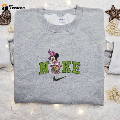 Minnie Mouse Candy Bag Halloween x Nike Embroidered Sweatshirt & Shirt B Gift for Men Women Halloween Gift Ideas| soulcals.com