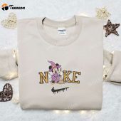 Minnie Mouse Witch Halloween X Nike Embroidered Sweatshirt Walt Disney Characters Embroidered Shirt Best Halloween Gift Ideas.jpeg - demo10