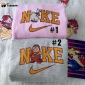Mrs Potts And Cogsworth Beauty and the Beast Disney Nike Embroidered Sweatshirts| soulcals.com