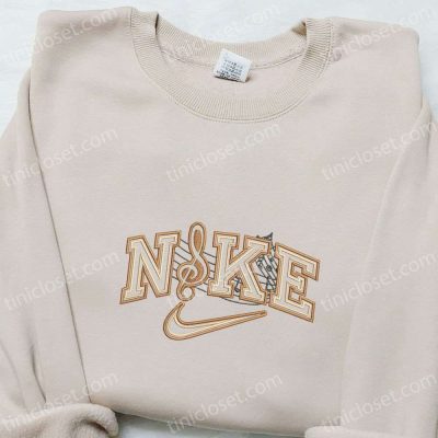Music x Nike Embroidered Shirt & Hoodie B Gift for Men Women Family Gifts for Style & Sound| soulcals.com