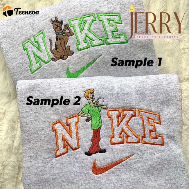 Mystery Friends Nike Embroidered Sweatshirt| soulcals.com