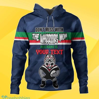 New Zealand Warriors Custom Name Mother?s Day NRL Custom Hoodie Best Gift For Fans