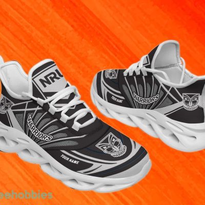 New Zealand Warriors Custom Name NRL Max Soul Shoes Men And Women For Fans