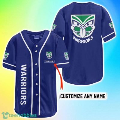 New Zealand Warriors NRL Custom Name Baseball Jersey Best Gift For Men And Women Fans
