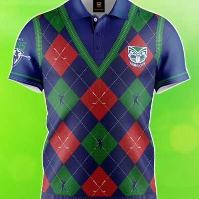 New Zealand Warriors NRL Fairway Golf Polo Shirt Best Gift Men And Women For Fans