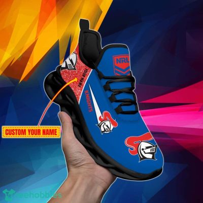 New Zealand Warriors NRL Glitter Personalized Max Soul Shoes