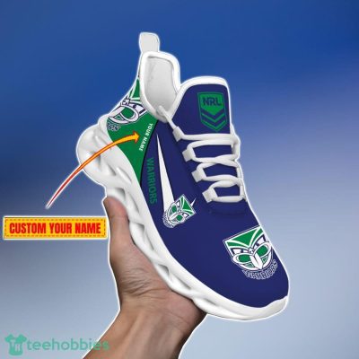New Zealand Warriors Personalized Name NRL Max Soul Shoes Gift Fans