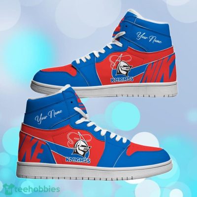 Newcastle Knights Custom Name NRL Air Jordan HighTop Best Gift For Fans
