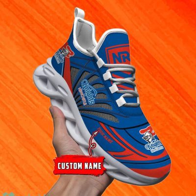 Newcastle Knights Custom Name NRL Max Soul Shoes Men And Women For Fans