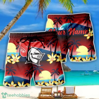 Newcastle Knights NRL Beach Shorts Personalized Name