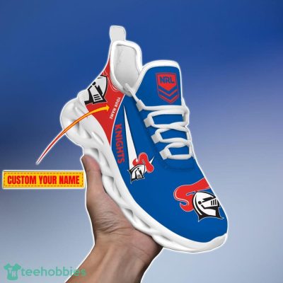 Newcastle Knights Personalized Name NRL Max Soul Shoes Gift Fans