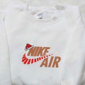 Nike Air Christmas Logo Embroidered Shirt Nike Inpsired Embroidered Hoodie Christmas Embroidered Sweatshirt 5.jpeg - demo10