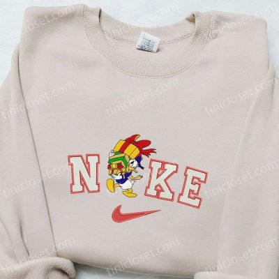 Nike Christmas x Donald Duck Gifts Embroidered Sweatshirt, Walt Disney Shirt B Gift for Men Women Christmas Gift Ideas| soulcals.com