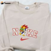 Nike Christmas X Donald Duck Gifts Embroidered Sweatshirt Walt Disney Christmas Embroidered Shirt Best Christmas Gift Ideas.jpeg - demo10