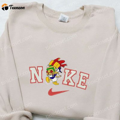 Nike Christmas x Donald Duck Gifts Embroidered Sweatshirt, Walt Disney Shirt B Gift for Men Women Christmas Gift Ideas| soulcals.com