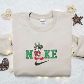 Nike Christmas X Mickey Mouse Embroidered Sweatshirt Walt Disney Characters Embroidered Shirt Best Christmas Gift Ideas 2.jpeg - demo10