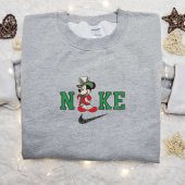 Nike Christmas X Mickey Mouse Embroidered Sweatshirt Walt Disney Characters Embroidered Shirt Best Christmas Gift Ideas 3.jpeg - demo10