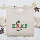 Nike Christmas X Mickey Mouse Embroidered Sweatshirt Walt Disney Characters Embroidered Shirt Best Christmas Gift Ideas 3.jpg - demo10
