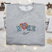 Nike Christmas X Stitch Santa Embroidered Sweatshirt Disney Characters Embroidered Shirt Best Christmas Gift Ideas.jpeg - demo10