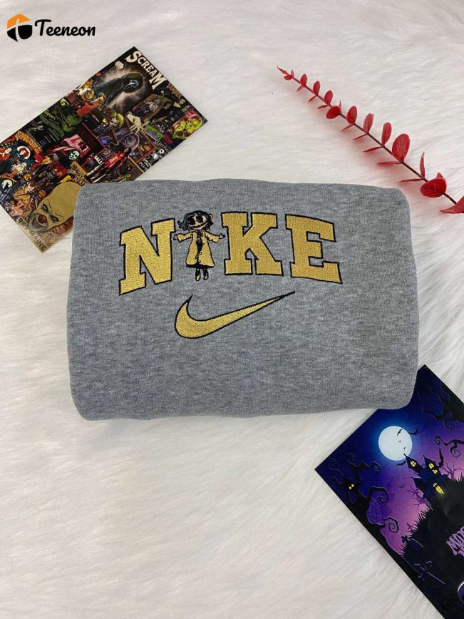 Stylish Nike Coraline Embroidered Sweatshirt Perfect Unisex Gift, Gift for Men Women| soulcals.com