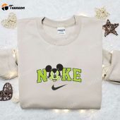 Nike Halloween X Mickey Frankenstein Head Embroidered Sweatshirt Disney Halloween Embroidered Shirt Best Halloween Gift Ideas.jpeg - demo10