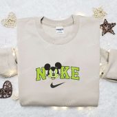 Nike Halloween X Mickey Frankenstein Head Embroidered Sweatshirt Disney Halloween Embroidered Shirt Best Halloween Gift Ideas 2.jpg - demo10