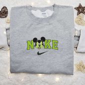 Nike Halloween X Mickey Frankenstein Head Embroidered Sweatshirt Disney Halloween Embroidered Shirt Best Halloween Gift Ideas 3.jpg - demo10