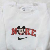 Nike Halloween X Mickey Head Dracula Laughing Embroidered Sweatshirt Walt Disney Characters Embroidered Shirt Best Halloween Gift Ideas 1.jpeg - demo10