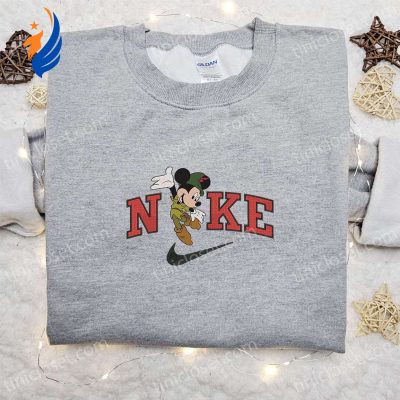 Spooky Nike Halloween x Mickey Mouse Pirate Sweatshirt & Horror Movie Shirt Best Halloween Gift Ideas | soulcals.com