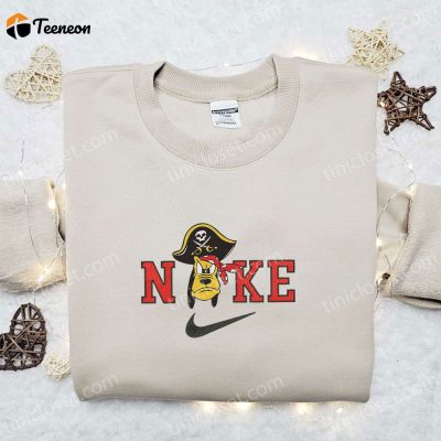 Spooktacular Nike Halloween x Pluto Pirate Hat Embroidered Sweatshirt & Walt Disney Characters Shirt, B Gift for Men Women Halloween Gift Ideas| soulcals.com