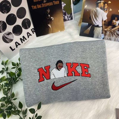 Kendrick Lamar Nike Embroidered Shirt Stylish & Unique Gift for Men & Women, Gift for Men Women| soulcals.com