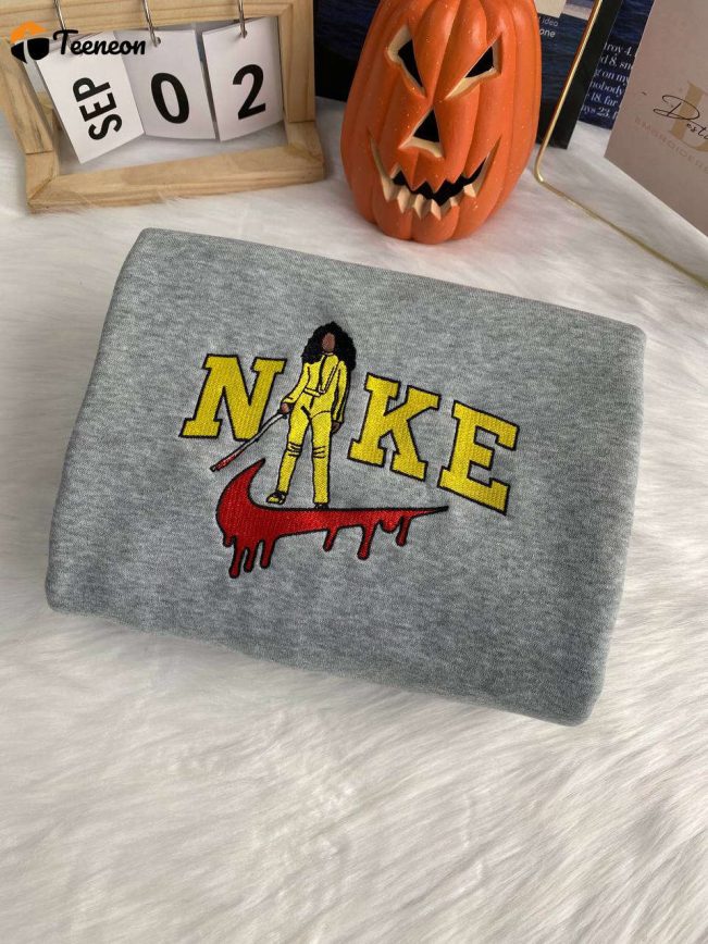 Nike SZA Kill Bill Embroidered Shirt Stylish Gift for Men & Women, Gift for Men Women| soulcals.com