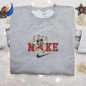 Nike X Christmas Mickey Happy Cartoon Embroidered Sweatshirt Disney Characters Movie Merry Christmas Embroidered Shirt Best Christmas Day Gift Ideas.jpg - demo10