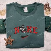 Nike X Halloween Mickey Skull Embroidered Shirt Disney Halloween Embroidered Hoodie Nike Inspired Embroidered Sweatshirt 5.jpg - demo10