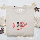 Nike X Karate Mickey Embroidered Shirt Disney Characters Embroidered Shirt Custom Nike Embroidered Shirt 5.jpg - demo10