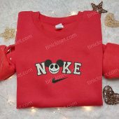 Nike X Mickey Jack Skellington Embroidered Shirt Disney Halloween Embroidered Shirt Nike Inspired Embroidered Shirt 3.jpg - demo10