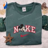 Nike X Mickey Mouse Smile Embroidered Shirt Disney Characters Embroidered Hoodie Best Gift Ideas.jpg - demo10