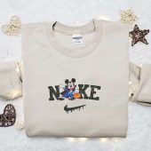 Nike X Mickey Mouse Vampire Embroidered Sweatshirt Disney Characters Embroidered T Shirt Nike Inspired Embroidered Hoodie 4.jpg - demo10