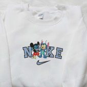 Nike X Mickey Stitch Changed Face Embroidered Shirt Disney Halloween Embroidered Shirt Nike Inspired Embroidered Shirt 4.jpg - demo10